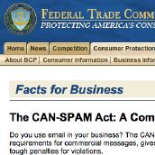 The FTC web page for The CAN-SPAM Act